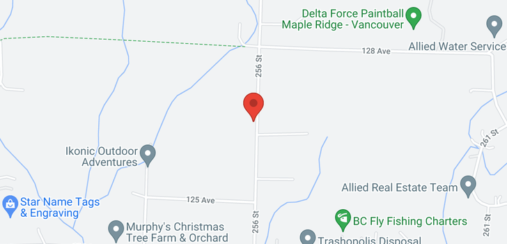 map of 12659 256TH STREET
